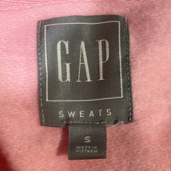 Gap Women's Vintage Soft Balloon Sleeve Hoodie Sweatshirt Pink Size Small NWT - Picture 12 of 15